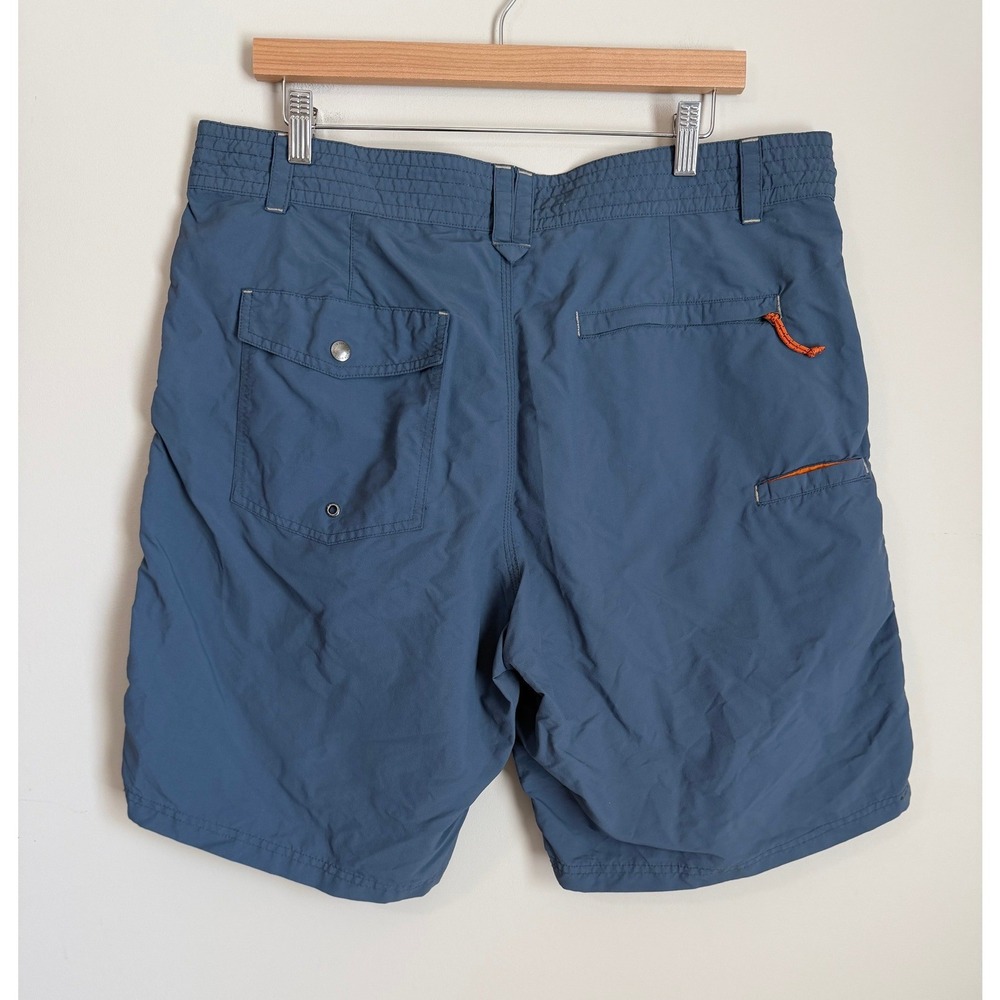Howler Bros Horizon Hybrid Shorts Mens 38 Blue Ripstop Nylon Water Hiking - Picture 2 of 9